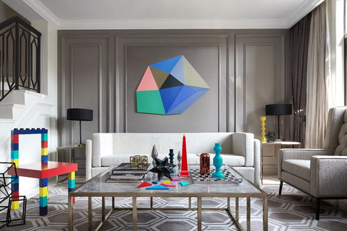 1300平现代简约别墅豪宅装修效果案例 长沙联排别墅室内设计实景赏析