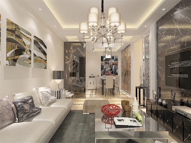 华润橡树湾125平现代简约风 诠释都市精英的静谧生活美学